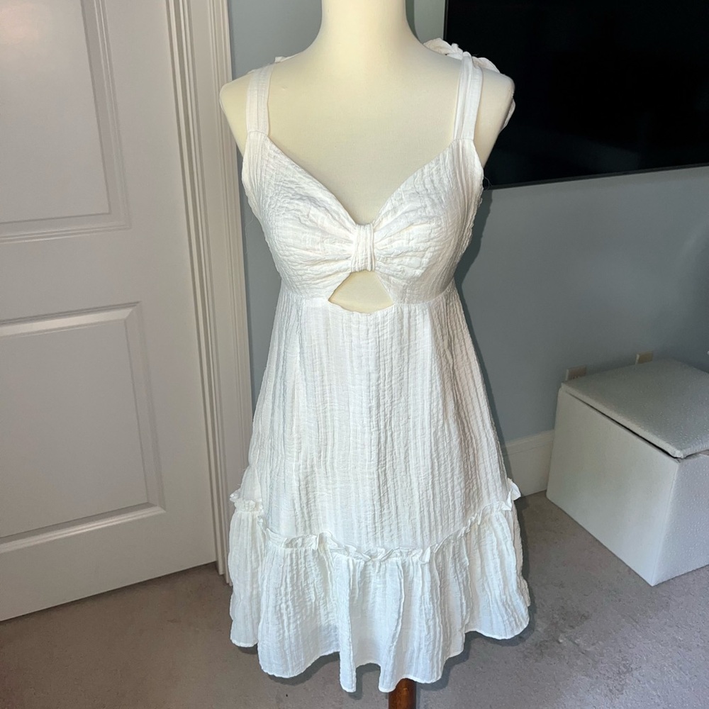 Minkpink White Mini Dress